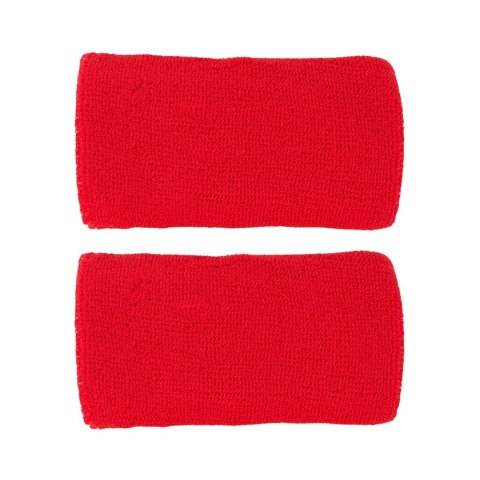 Frotki na rękę Nike Swoosh Wristbands 2 szt. czerwone N1012406610OS