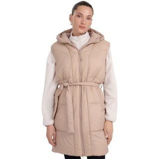 Kamizelka damska 4F F221 beżowa 4FWAW25TVJAF221 083S