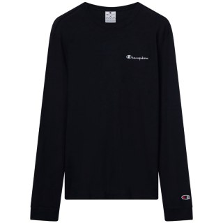 Koszulka męska Champion Longsleeve Tee czarna 221799 KK001
