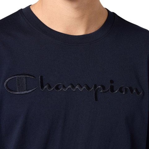 Koszulka męska Champion SS Tee granatowa 220273 BS501