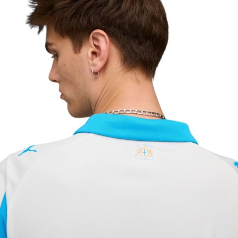 Koszulka męska Puma Olympique Marsylia Home Jersey Replica biała 779801 01