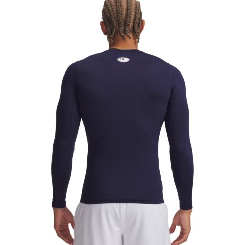 Koszulka męska Under Armour HG Armour Comp LS granatowa 1361524 410