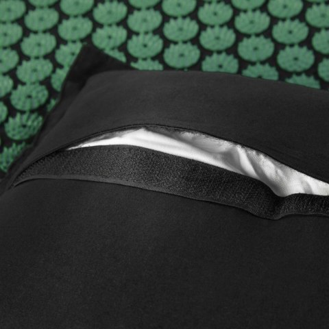 Mata do akupresury i masażu z poduszką Spokey Akumat czarno-zielona 944215