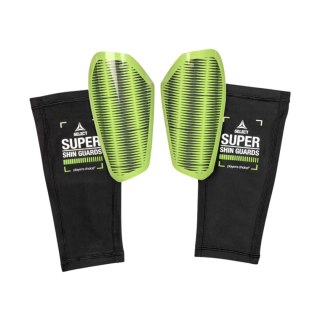 Ochraniacze piłkarskie Select Super v25 zielono-czarne 18876
