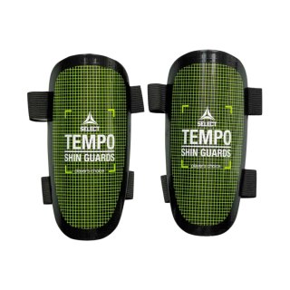 Ochraniacze piłkarskie Select Tempo v25 czarno-zielone 18873