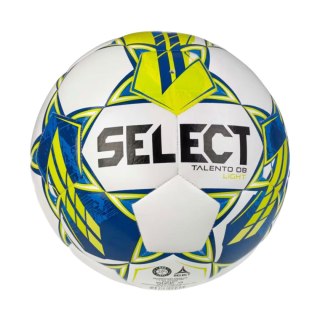 Piłka nożna Select Talento DB v23 biało-żółta 18733