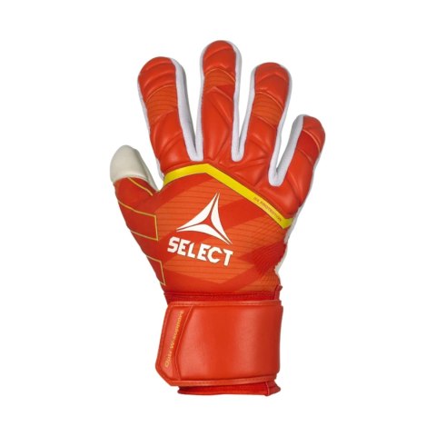 Rękawice bramkarskie Select 34 Protection Flat Cut v24 pomarańczowo-białe 18453