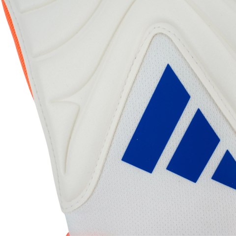 Rękawice bramkarskie adidas Copa League biało-pomarańczowe JN5343