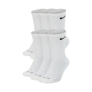 Skarpety Nike Everyday Plus Cush 6 par białe SX6897 100