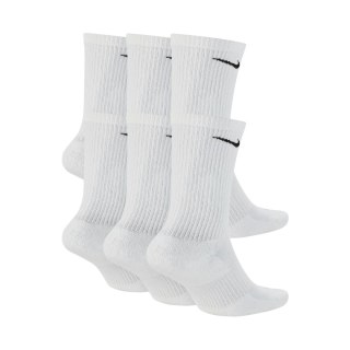 Skarpety Nike Everyday Plus Cush 6 par białe SX6897 100