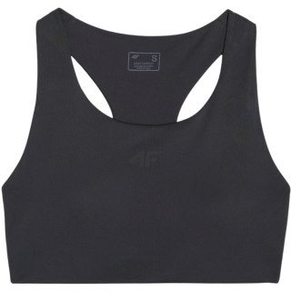 Stanik sportowy 4F F213 głęboka czerń 4FWMM00USBAF213 20S