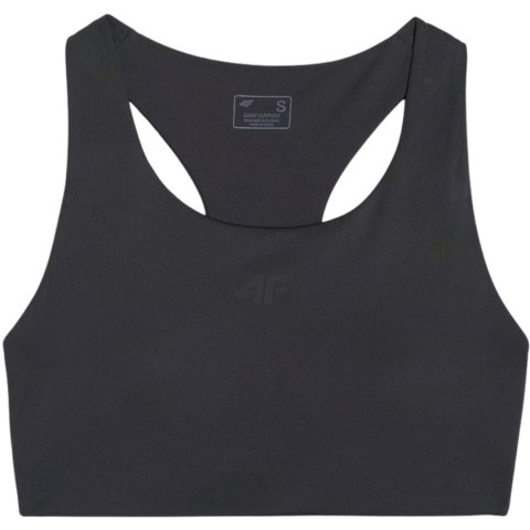 Stanik sportowy 4F F213 głęboka czerń 4FWMM00USBAF213 20S