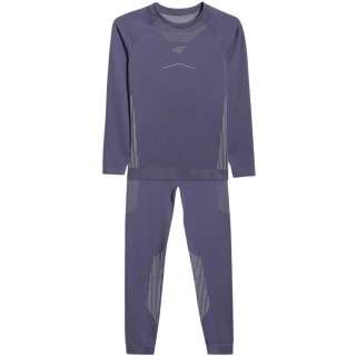 Bielizna bezszwowa dla chłopca 4F M248 granat 4FJWAW25USEAM248 31S