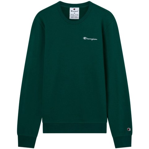 Bluza męska Champion Crewneck Sweatshirt zielona 221792 GS584