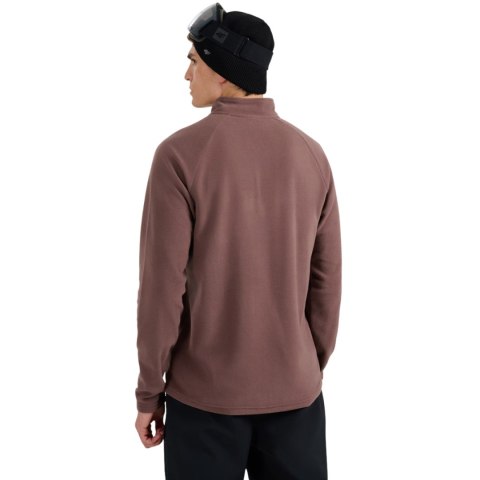 Bluza polarowa męska 4F M065 ciemny brąz 4FWAW25UFLEM065 80S