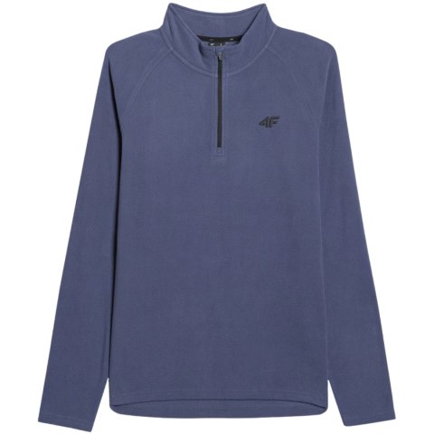 Bluza polarowa męska 4F M065 denim 4FWAW25UFLEM065 32S