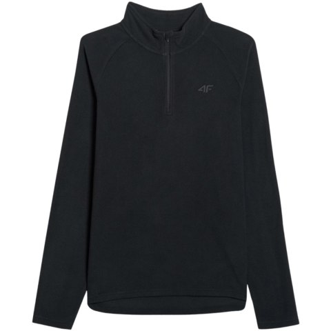 Bluza polarowa męska 4F M065 głęboka czerń 4FWAW25UFLEM065 20S