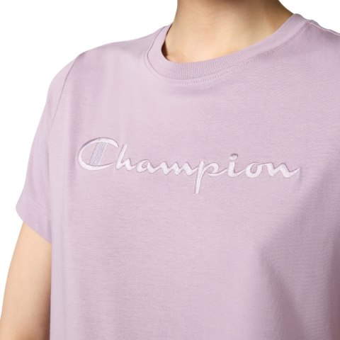 Koszulka damska Champion SS Tee różowa 118382 VS100