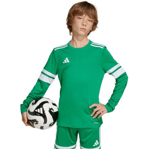 Koszulka dla dzieci adidas Squadra 25 Long Sleeve zielona JN7491