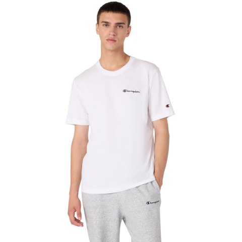 Koszulka męska Champion SS Tee biała 221798 WW001