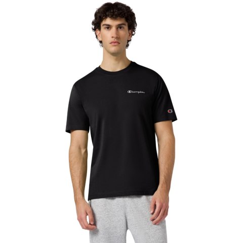 Koszulka męska Champion SS Tee czarna 221798 KK001
