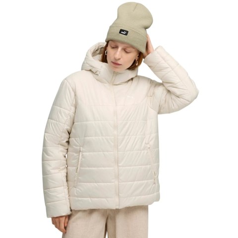 Kurtka damska Puma ESS Hooded Padded ecru 685231 87