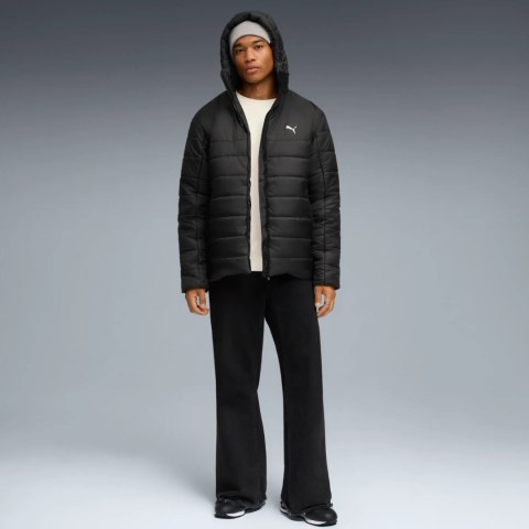 Kurtka męska Puma ESS Hooded Padded czarna 685211 01