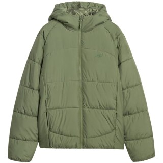 Kurtka męska pikowana 4F M0708 khaki 4FRAW25TDJAM0708 43S
