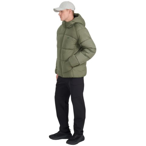 Kurtka męska pikowana 4F M0708 khaki 4FRAW25TDJAM0708 43S