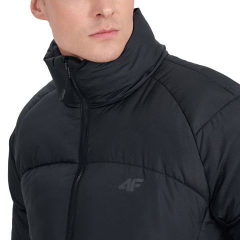 Kurtka pikowana męska 4F M0707 głęboka czerń 4FRAW25TDJAM0707 20S