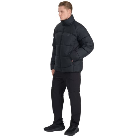 Kurtka pikowana męska 4F M0707 głęboka czerń 4FRAW25TDJAM0707 20S