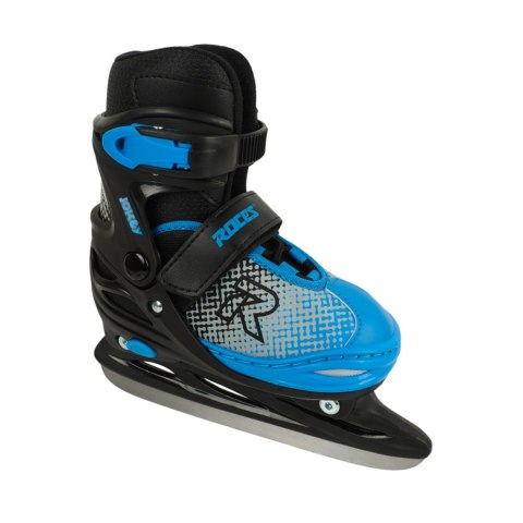 Łyżwy Roces Jokey Ice X czarno-niebieskie 450745 001