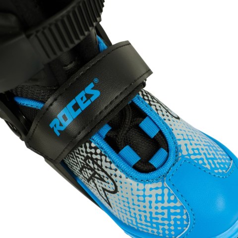 Łyżwy Roces Jokey Ice X czarno-niebieskie 450745 001