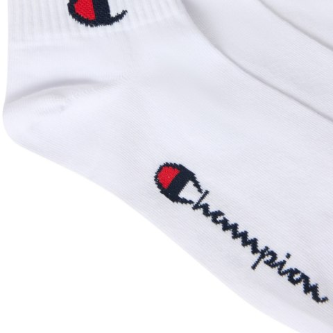 Skarpety Champion 3pk Quarter Socks białe U20099 WW001