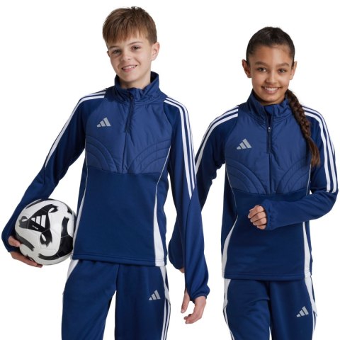 Bluza dla dzieci adidas Tiro 24 Winterized niebieska IY0116