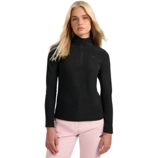 Bluza polarowa damska 4F F063 głęboka czerń 4FWAW25UFLEF063 20S