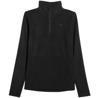 Bluza polarowa damska 4F F063 głęboka czerń 4FWAW25UFLEF063 20S
