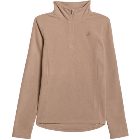Bluza polarowa damska 4F F069 jasny brąz 4FWAW25UFLEF069 82S