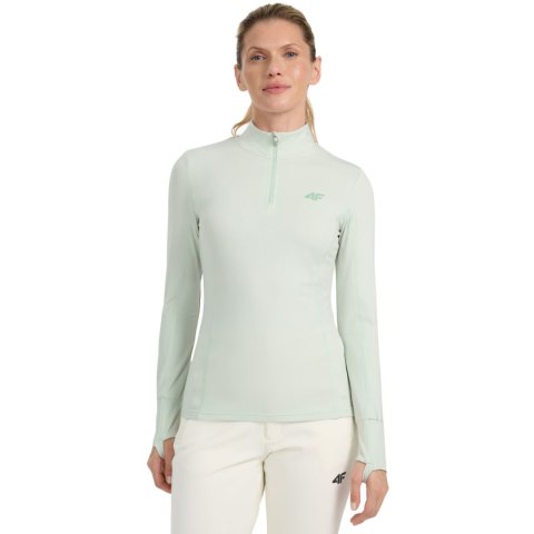 Bluza termoaktywna damska 4F F098 miętowa 4FWAW25UBRUF098 47S