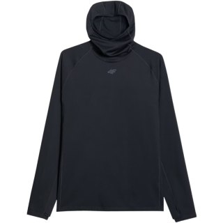 Bluza termoaktywna męska 4F M100 głęboka czerń 4FWAW25UBRUM100 20S