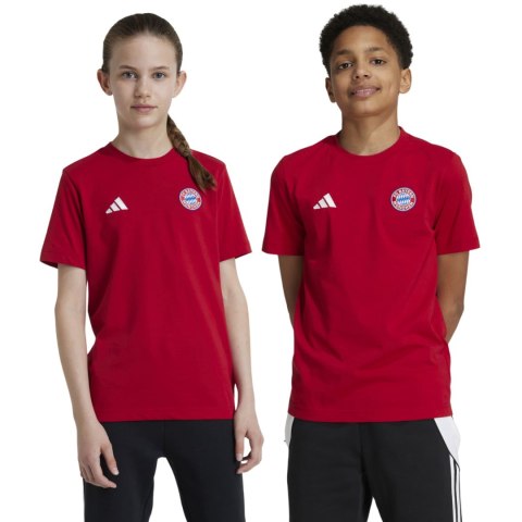 Koszulka dla dzieci adidas FC Bayern Munich Tee czerwona IT4138