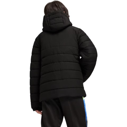 Kurtka dla dzieci Puma Team Additions Padded Hooded czarna 659738 03