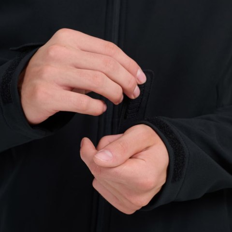 Kurtka męska softshell 4F M362 głęboka czerń 4FWAW25TSOFM362 20S