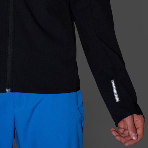Kurtka męska softshell 4F M503 głęboka czerń 4FWAW25TSOFM503 20S