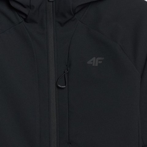 Kurtka męska softshell 4F M503 głęboka czerń 4FWAW25TSOFM503 20S