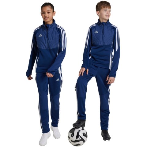 Spodnie dla dzieci adidas Tiro 24 Winterized niebieskie IY0117