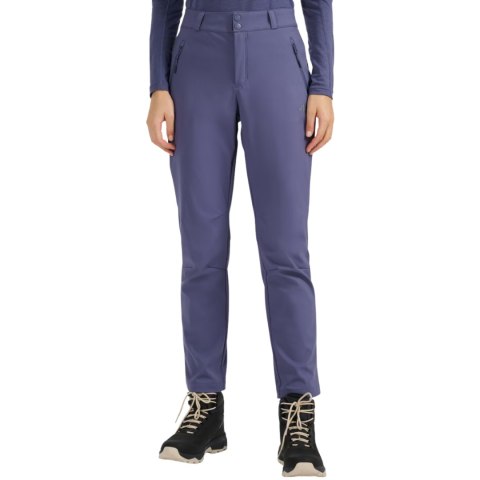 Spodnie trekkingowe damskie 4F softshell FNK F0988 denim 4FWAW25TFTRF0988 32S