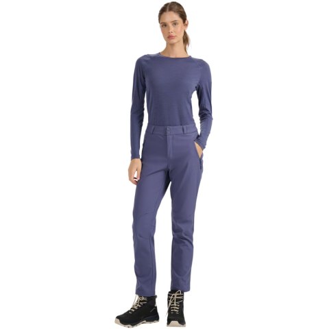 Spodnie trekkingowe damskie 4F softshell FNK F0988 denim 4FWAW25TFTRF0988 32S