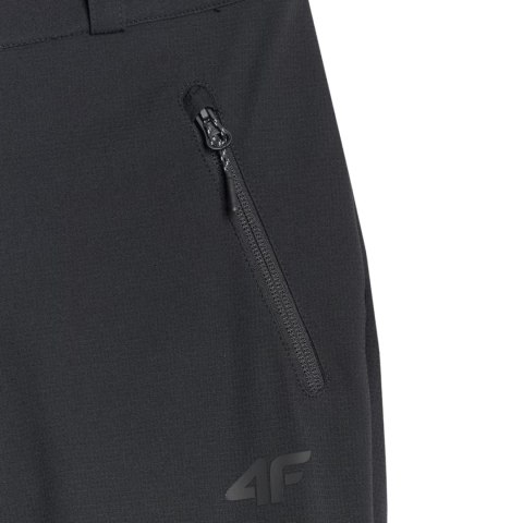 Spodnie trekkingowe damskie 4F softshell FNK F0988 głęboka czerń 4FWAW25TFTRF0988 20S