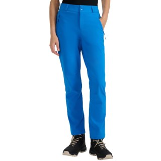 Spodnie trekkingowe damskie 4F softshell FNK F0988 niebieskie 4FWAW25TFTRF0988 33S